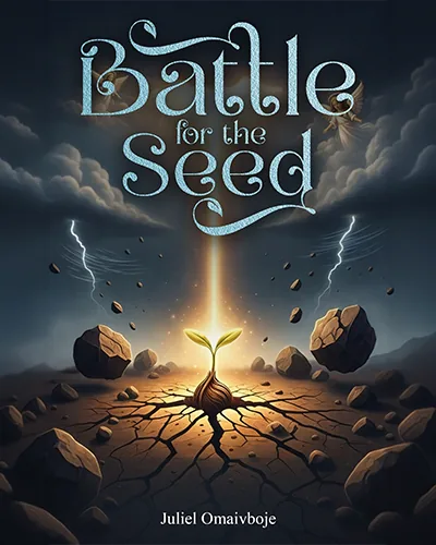 Battle for the Seed by Juliel Omaivboje - book cover design